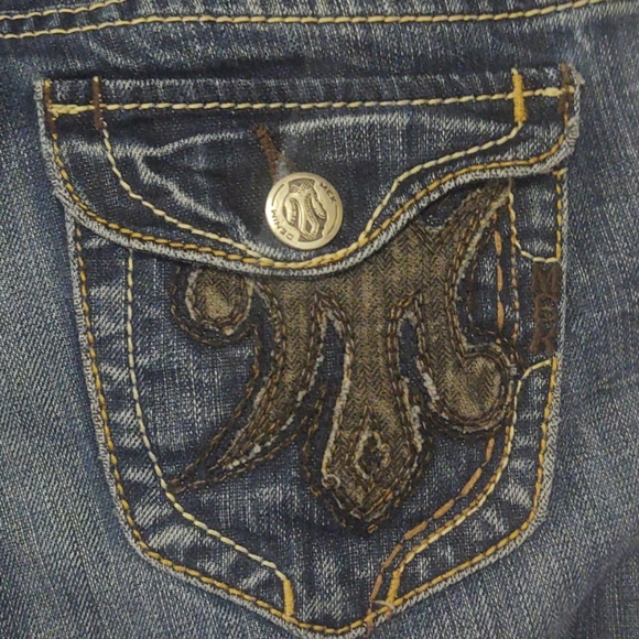 MEK Denim Nagoya Boot Cut Jeans distressed - Picture 10 of 14